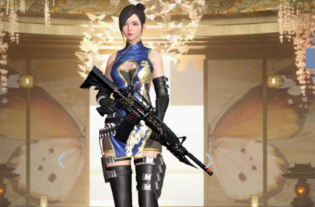 擦中